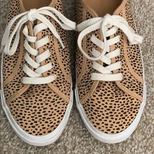 Leopard print sneakers